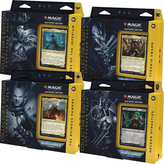 Universes Beyond: Warhammer 40,000 - Commander Deck Display (Collector’s Edition) [40K] - MTG Sealed