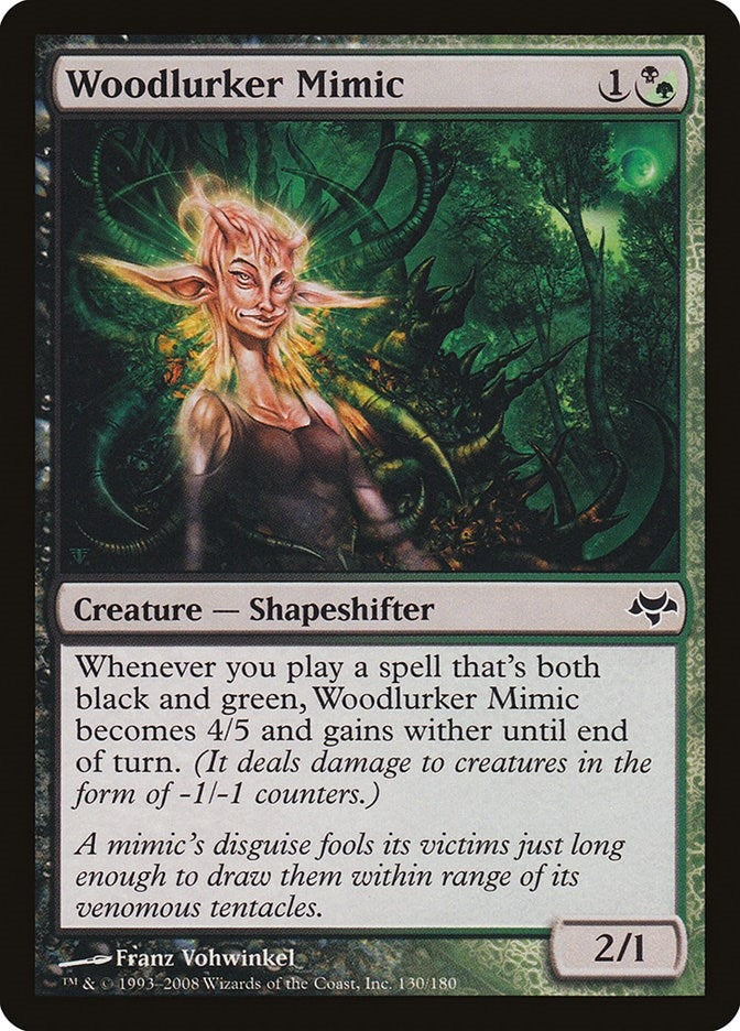 Woodlurker Mimic (130) [EVE] - MTG Single