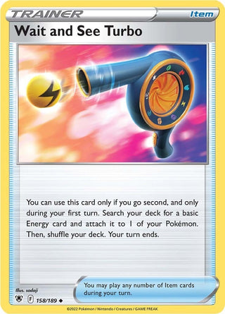 Image for Wait and See Turbo (158/189) (SWSH10: Astral Radiance) - Pokemon