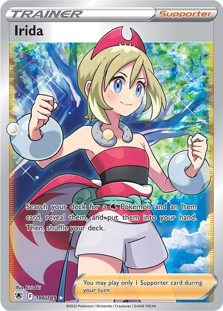 Image for Irida (Full Art) (186/189) (SWSH10: Astral Radiance) - Pokemon