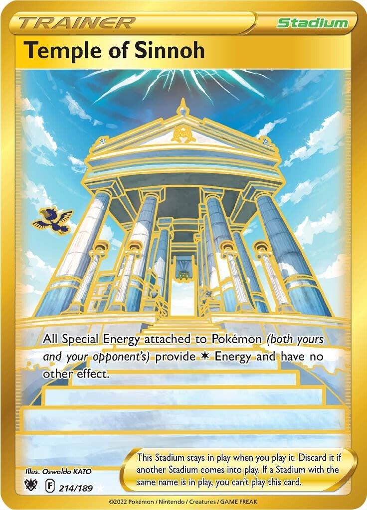 Image for Temple of Sinnoh (Secret) (214/189) (SWSH10: Astral Radiance) - Pokemon