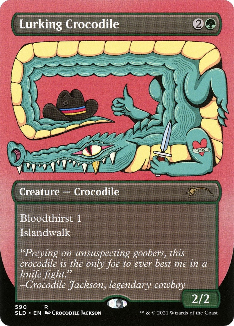 Lurking Crocodile (590) [SLD] - MTG Single
