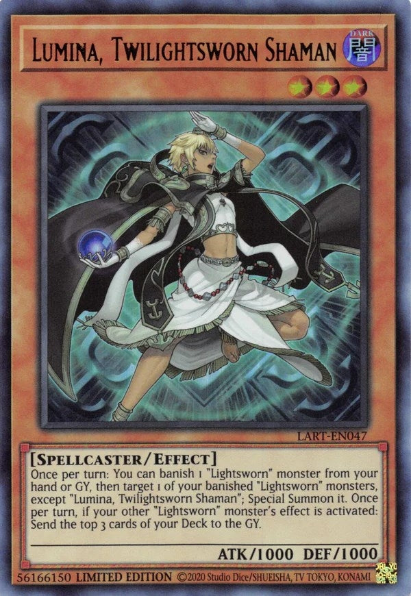 Lumina Twilightsworn Shaman (47) (LART) - YuGiOh Single