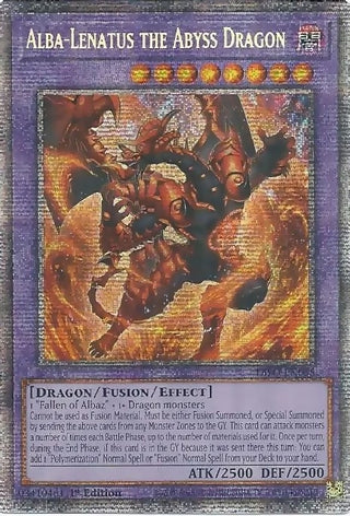 Alba-Lenatus the Abyss Dragon (Starlight Rare) (35) (DIFO) - YuGiOh Single