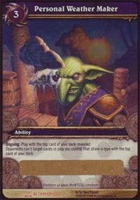 Personal Weather Maker (LOOT) [WOWLC] - WoW Sealed