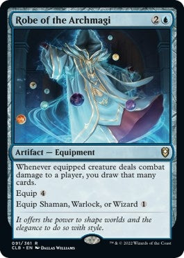 Robe of the Archmagi (91) [CLB] - MTG Single