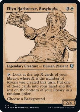 Ellyn Harbreeze Busybody (Showcase) (377) [CLB] - MTG Single