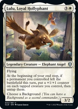 Lulu Loyal Hollyphant (32) [CLB] - MTG Single