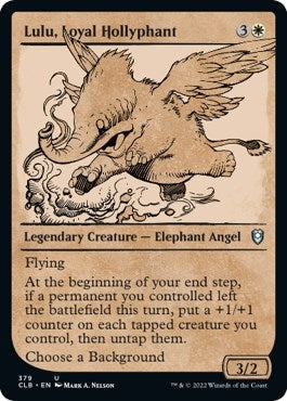Lulu Loyal Hollyphant (Showcase) (379) [CLB] - MTG Single