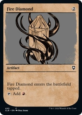Fire Diamond (Showcase) (445) [CLB] - MTG Single