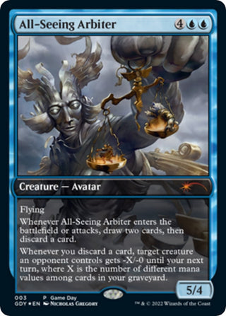 All-Seeing Arbiter (3) [GAME] - MTG Single