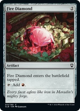 Fire Diamond (313) [CLB] - MTG Single