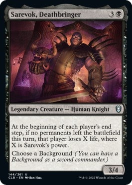 Sarevok Deathbringer (144) [CLB] - MTG Single