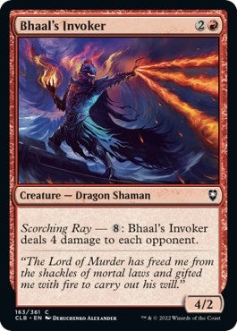 Bhaal’s Invoker (163) [CLB] - MTG Single