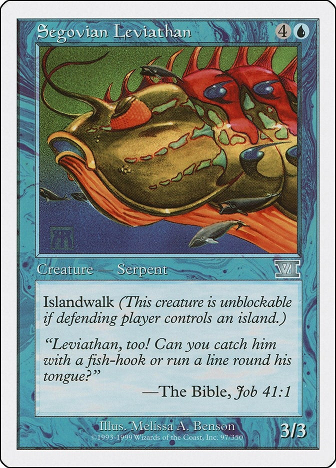 Segovian Leviathan (97) [6ED] - MTG Single