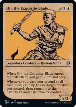 Oji the Exquisite Blade (Showcase) (436) [CLB] - MTG Single