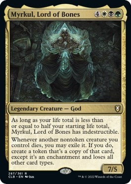 Myrkul Lord of Bones (287) [CLB] - MTG Single