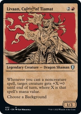 Livaan Cultist of Tiamat (Showcase) (402) [CLB] - MTG Single