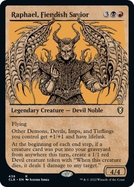 Raphael Fiendish Savior (Showcase) (438) [CLB] - MTG Single