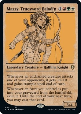 Mazzy Truesword Paladin (Showcase) (430) [CLB] - MTG Single