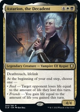 Astarion the Decadent (265) [CLB] - MTG Single