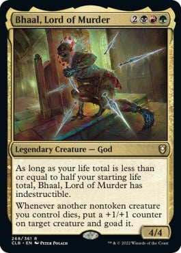 Bhaal Lord of Murder (268) [CLB] - MTG Single