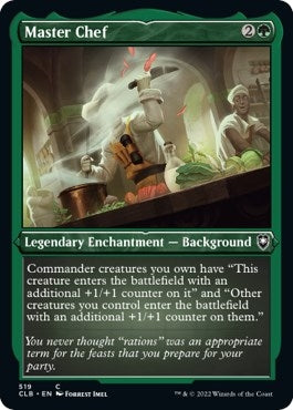 Master Chef (Foil Etched) (519) [CLB] - MTG Single