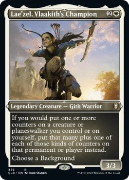 Lae’zel Vlaakith’s Champion (Foil Etched) (476) [CLB] - MTG Single
