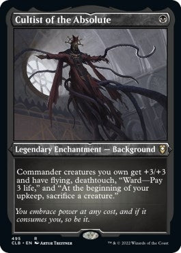 Cultist of the Absolute (Foil Etched) (495) [CLB] - MTG Single