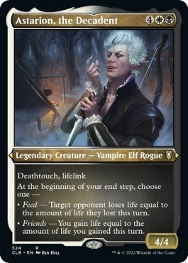 Astarion the Decadent (Foil Etched) (524) [CLB] - MTG Single