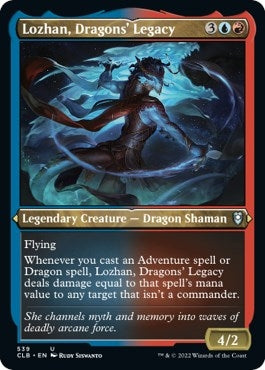 Lozhan Dragons’ Legacy (Foil Etched) (539) [CLB] - MTG Single