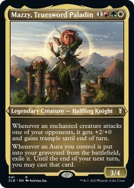Mazzy Truesword Paladin (Foil Etched) (541) [CLB] - MTG Single
