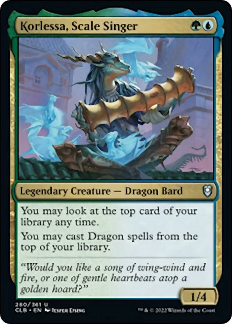 Korlessa Scale Singer (280) [CLB] - MTG Single