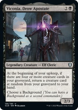 Viconia Drow Apostate (156) [CLB] - MTG Single