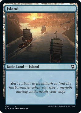 Island (457) (457) [CLB] - MTG Single