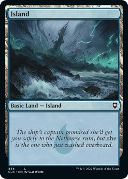 Island (458) (458) [CLB] - MTG Single