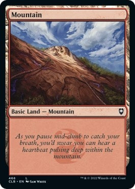 Mountain (466) (466) [CLB] - MTG Single
