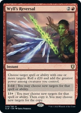 Wyll’s Reversal (209) [CLB] - MTG Single