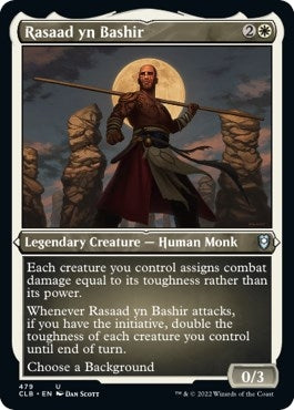 Rasaad yn Bashir (Foil Etched) (479) [CLB] - MTG Single