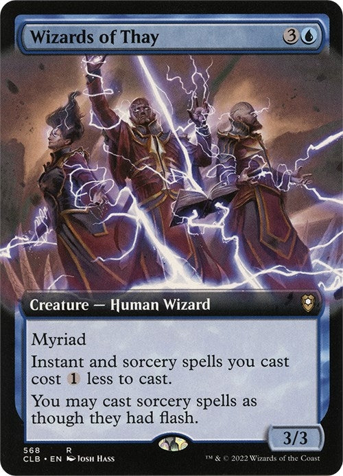 Wizards of Thay (Extended Art) (568) [CLB] - MTG Single