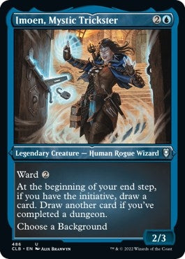 Imoen Mystic Trickster (Foil Etched) (486) [CLB] - MTG Single