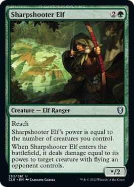 Sharpshooter Elf (253) [CLB] - MTG Single