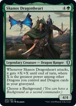 Skanos Dragonheart (255) [CLB] - MTG Single