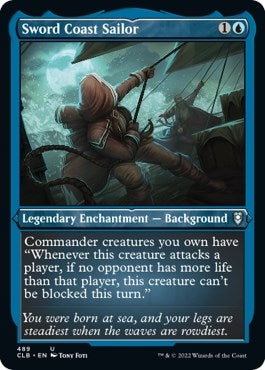Sword Coast Sailor (Foil Etched) (489) [CLB] - MTG Single