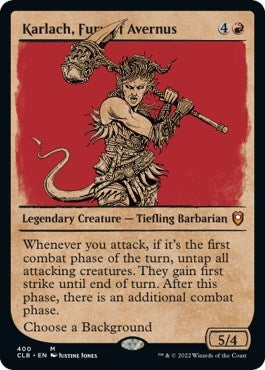 Karlach Fury of Avernus (Showcase) (400) [CLB] - MTG Single