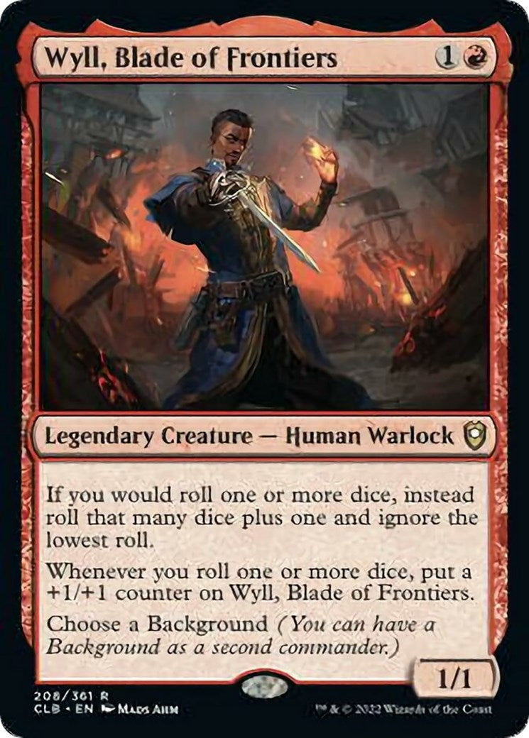 Wyll Blade of Frontiers (208) [CLB] - MTG Single