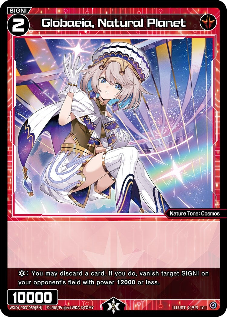 Globaeia Natural Planet (3059) [WXDi-P03] - WIXOSS Single