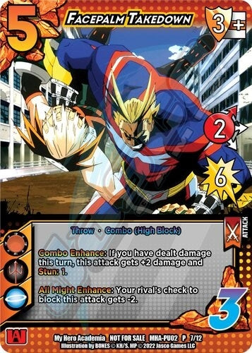 Facepalm Takedown (Plus Ultra Pack 2) (2712) [MHAP] - UniVersus Single