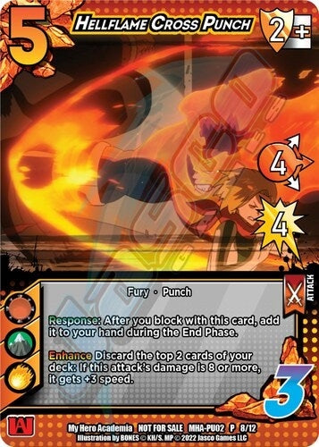 Hellflame Cross Punch (Plus Ultra Pack 2) (2812) [MHAP] - UniVersus Single