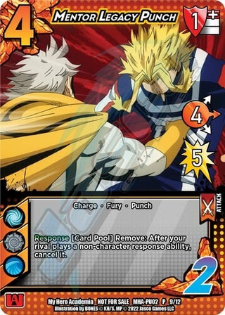 Mentor Legacy Punch (Plus Ultra Pack 2) (2912) [MHAP] - UniVersus Single